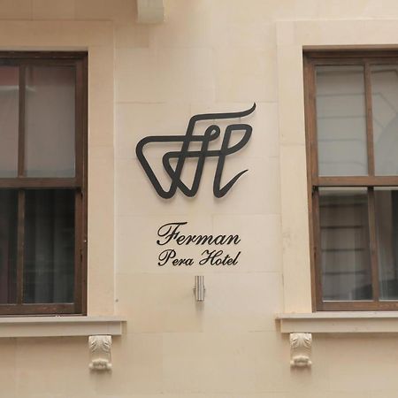 Ferman Pera Hotel Isztambul Kültér fotó