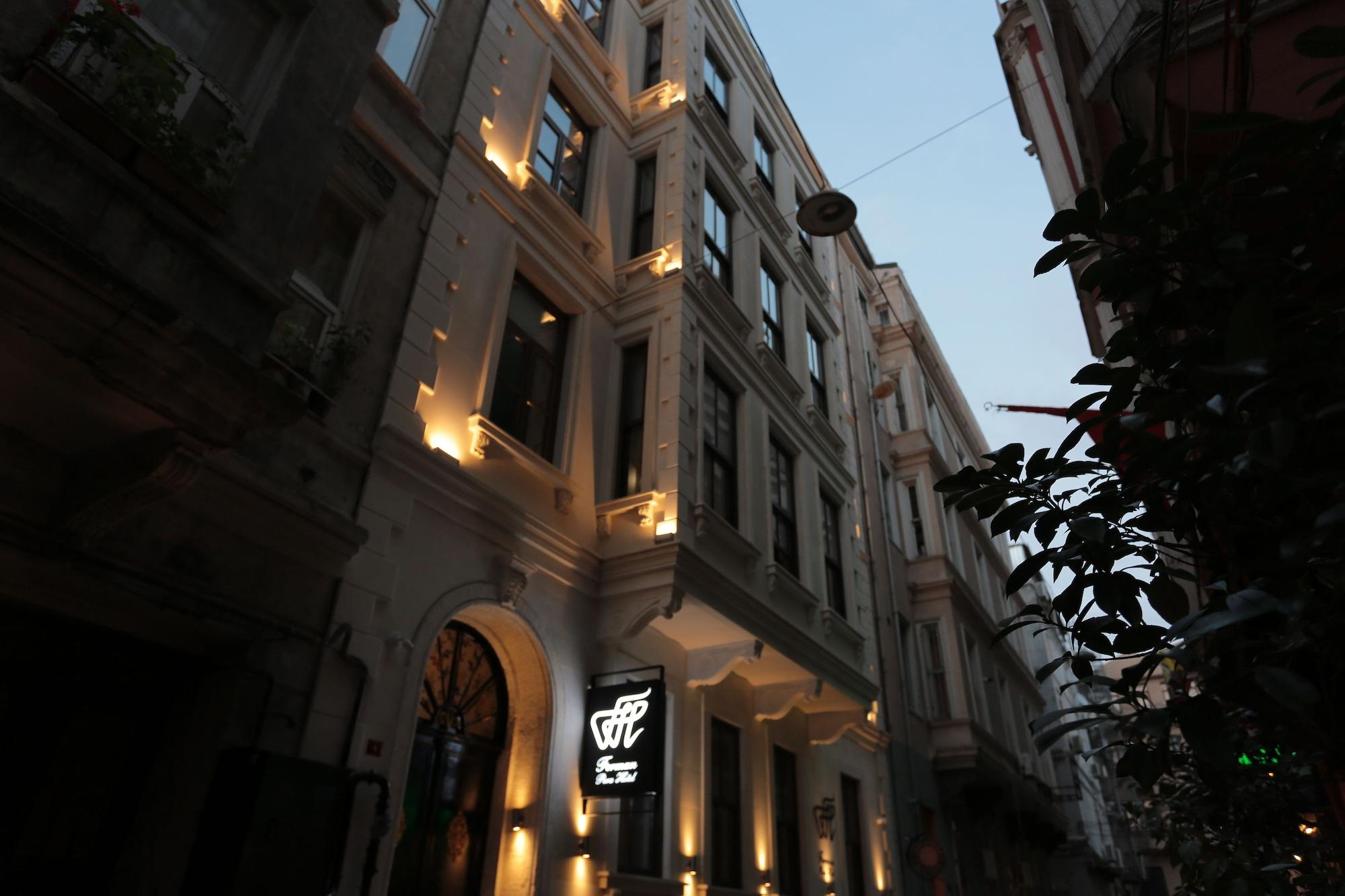 Ferman Pera Hotel Isztambul Kültér fotó