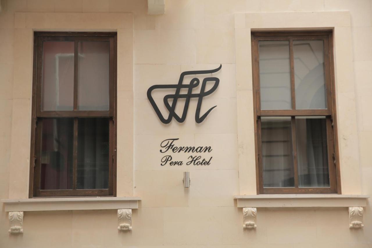 Ferman Pera Hotel Isztambul Kültér fotó