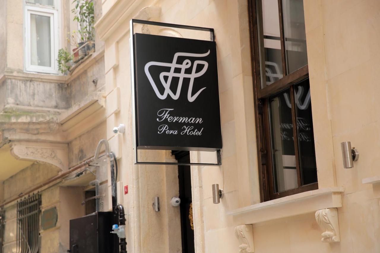 Ferman Pera Hotel Isztambul Kültér fotó