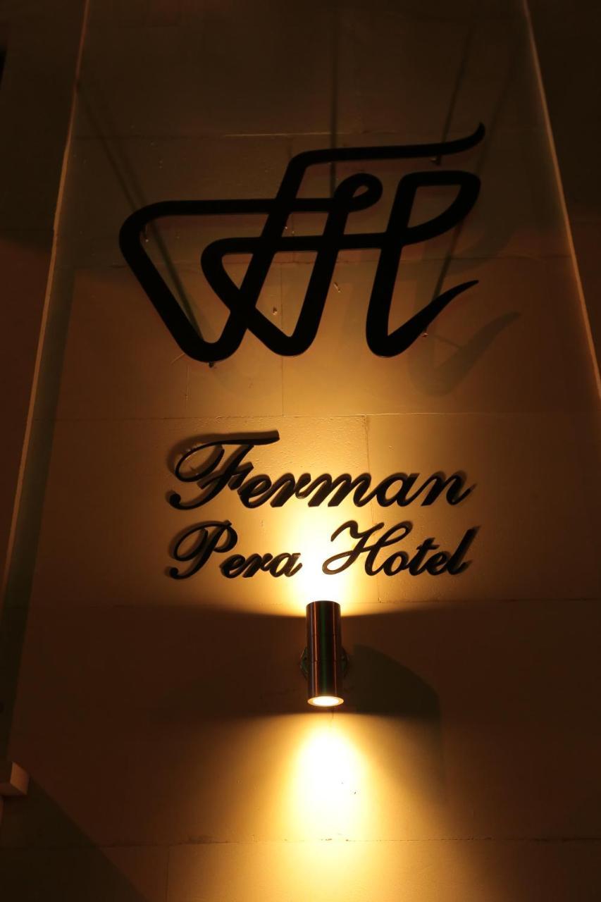 Ferman Pera Hotel Isztambul Kültér fotó