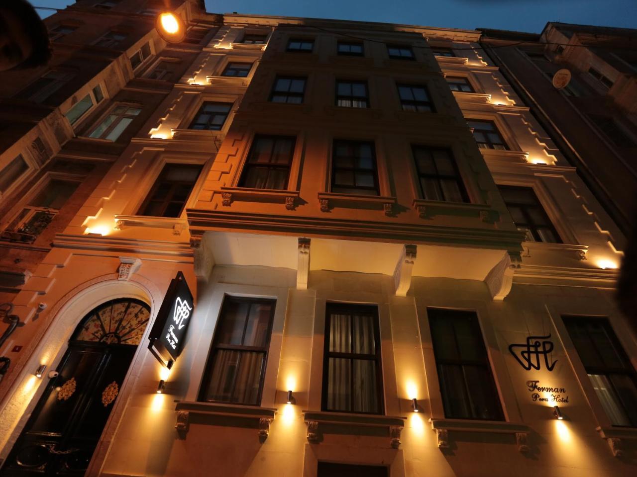Ferman Pera Hotel Isztambul Kültér fotó