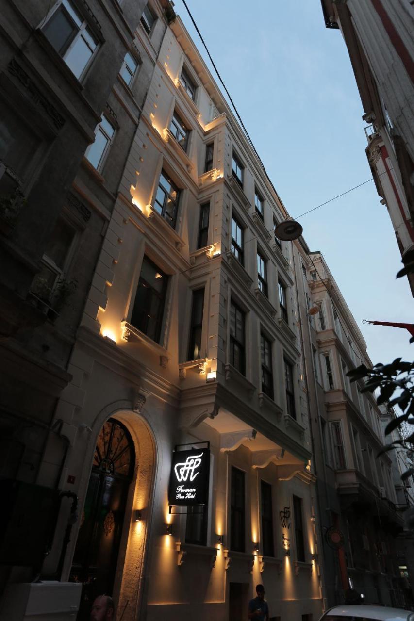 Ferman Pera Hotel Isztambul Kültér fotó